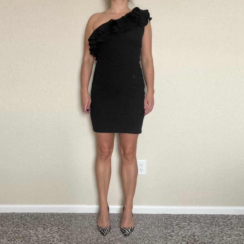 H&M One Shoulder Dress Size M